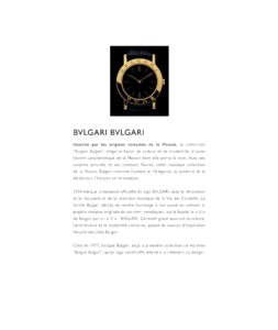 Catalogue Bulgari France 2014 page 83
