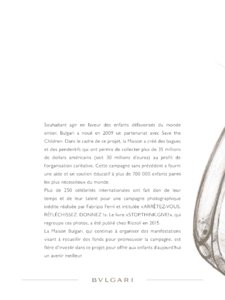 Catalogue Bulgari France 2015 page 110