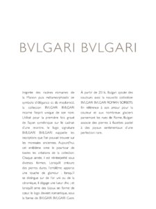 Catalogue Bulgari Joaillerie 2017 page 129