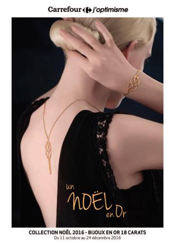 Catalogue Carrefour France Or 18 Carats Noël 2016