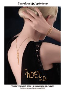Catalogue Carrefour France Or 18 Carats Noël 2016 page 1