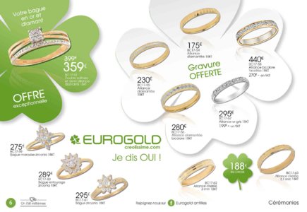 Catalogue Eurogold Guadeloupe Cérémonies 2017 page 6