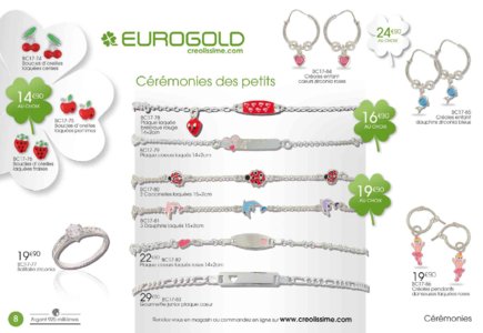 Catalogue Eurogold Guadeloupe Cérémonies 2017 page 8