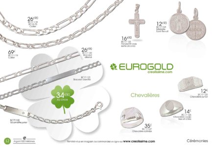 Catalogue Eurogold Guadeloupe Cérémonies 2017 page 12