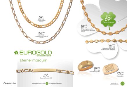 Catalogue Eurogold Guadeloupe Cérémonies 2017 page 13