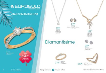 Catalogue Eurogold Guadeloupe Fête des Mères 2017 page 4