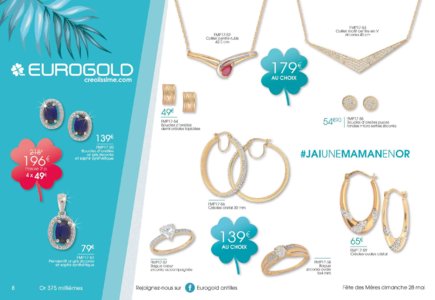 Catalogue Eurogold Guadeloupe Fête des Mères 2017 page 8