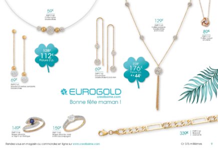 Catalogue Eurogold Guadeloupe Fête des Mères 2017 page 9