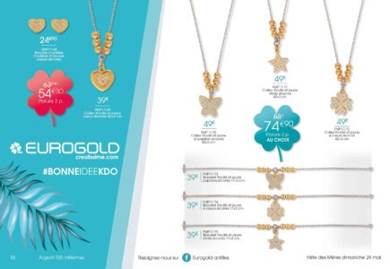 Catalogue Eurogold Guadeloupe Fête des Mères 2017 page 10