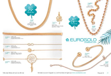 Catalogue Eurogold Guadeloupe Fête des Mères 2017 page 21