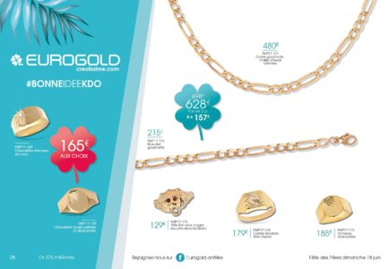 Catalogue Eurogold Guadeloupe Fête des Mères 2017 page 28