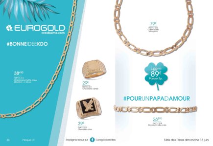 Catalogue Eurogold Guadeloupe Fête des Mères 2017 page 36