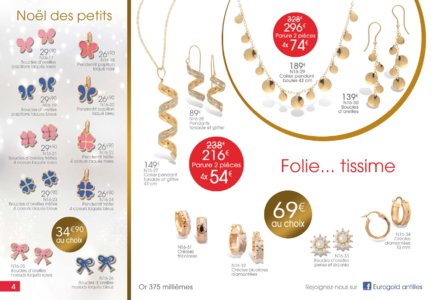 Catalogue Eurogold Guadeloupe Noël 2016 page 4