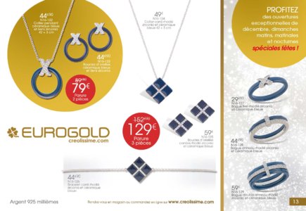 Catalogue Eurogold Guadeloupe Noël 2016 page 13
