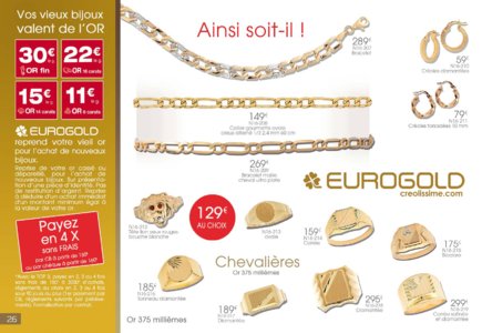 Catalogue Eurogold Guadeloupe Noël 2016 page 26