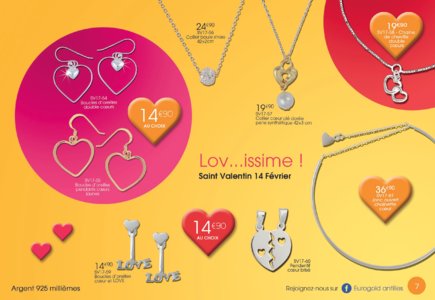 Catalogue Eurogold Guadeloupe Saint Valentin 2017 page 7
