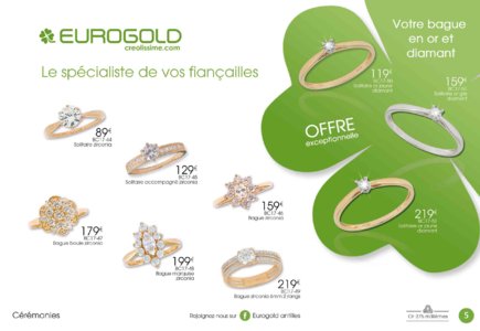 Catalogue Eurogold Martinique Cérémonies 2017 page 5