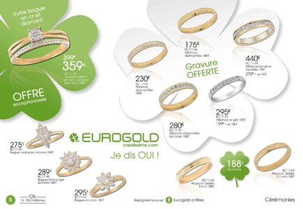 Catalogue Eurogold Martinique Cérémonies 2017 page 6