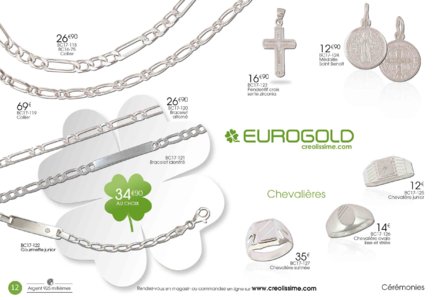 Catalogue Eurogold Martinique Cérémonies 2017 page 12