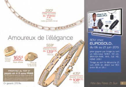 Catalogue Eurogold Martinique Fête des Mères 2015 page 30