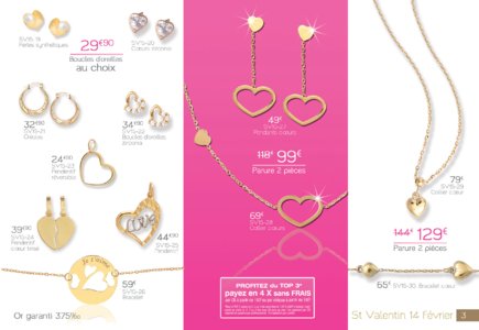 Catalogue Eurogold Martinique Saint Valentin 2015 page 3