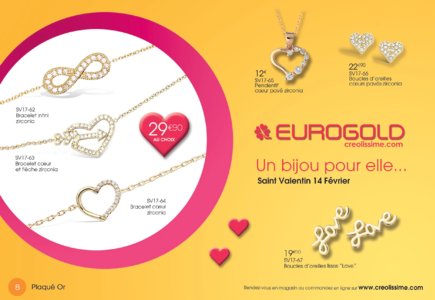 Catalogue Eurogold Martinique Saint Valentin 2017 page 8