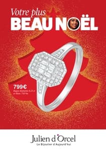Catalogue Julien D'Orcel Noël 2021 page 1