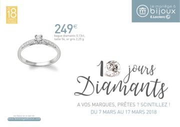 Catalogue Le Manege A Bijoux 10 Jours Diamants 2018