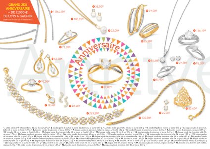 Catalogue Le Manège à Bijoux Anniversaire 2016 page 2