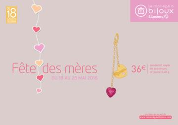 Catalogue Le Manège à Bijoux Fête des Mères 2016