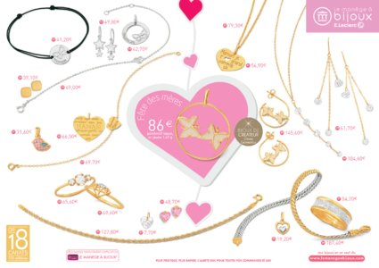 Catalogue Le Manège à Bijoux Fête des Mères 2016 page 3