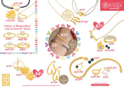 Catalogue Le Manège à Bijoux Fête des Mères 2019 page 3