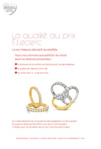Catalogue Le Manège à Bijoux Mariage 2018 page 8