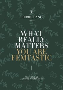 Catalogue Pierre Lang France Promotions Automne Hiver 2021 page 1