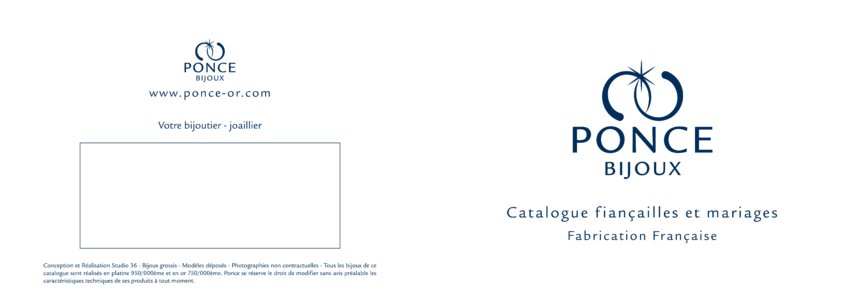 Catalogue Ponce Bijoux France 2013 page 1