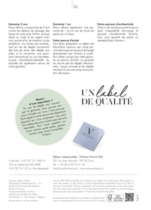 Catalogue Victoria France Les Tendances 2023 page 90